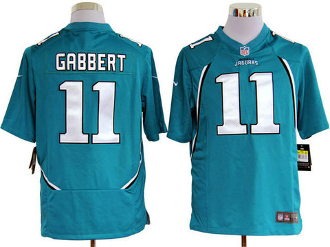 Blue Nike Game NFL jerseys Jacksonville Jaguars 11 Blaine Gabbert